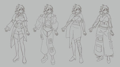 Akua Outfit Variations